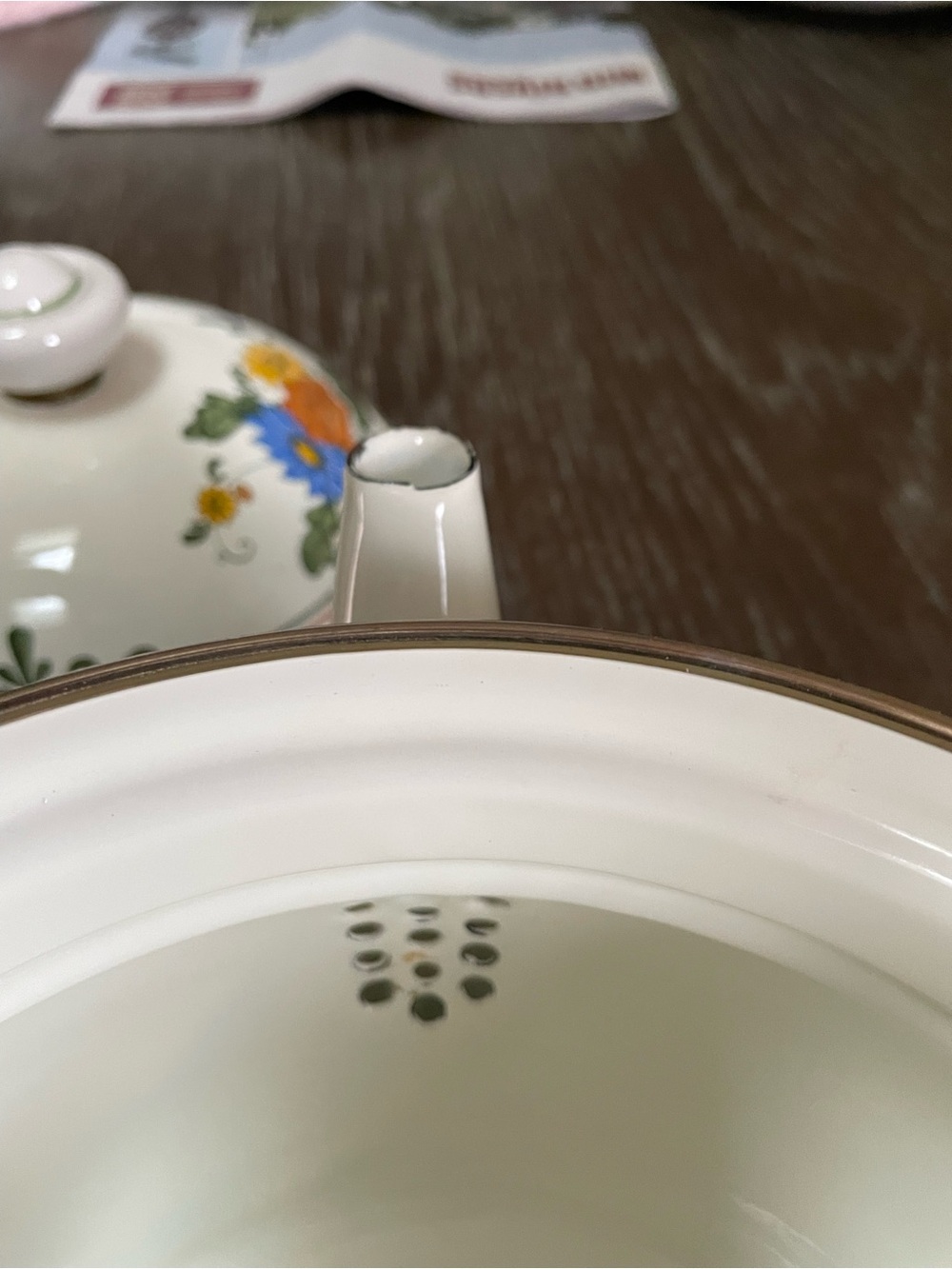 🫖🌸VINTAGE🌸🫖 Tea Kettle! 🫖🌸 - Picture 9 of 11